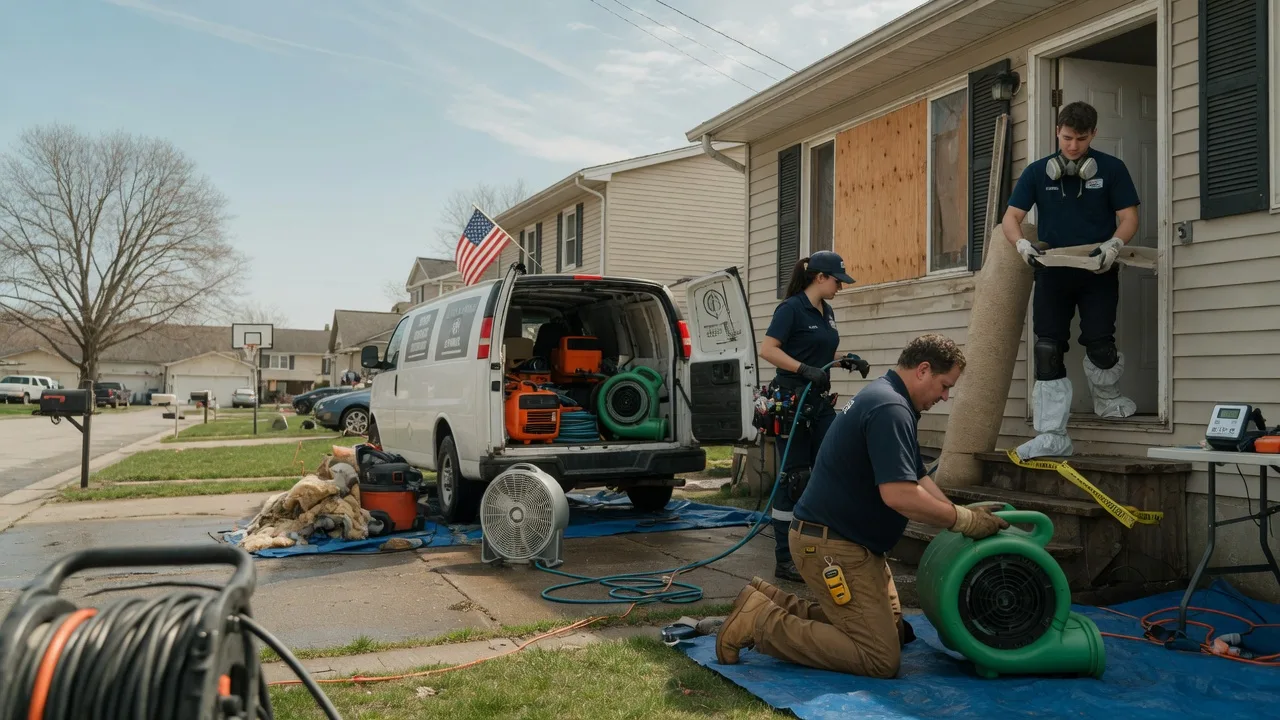 Water Damage Restoration in Bloomingburg, OH near me
